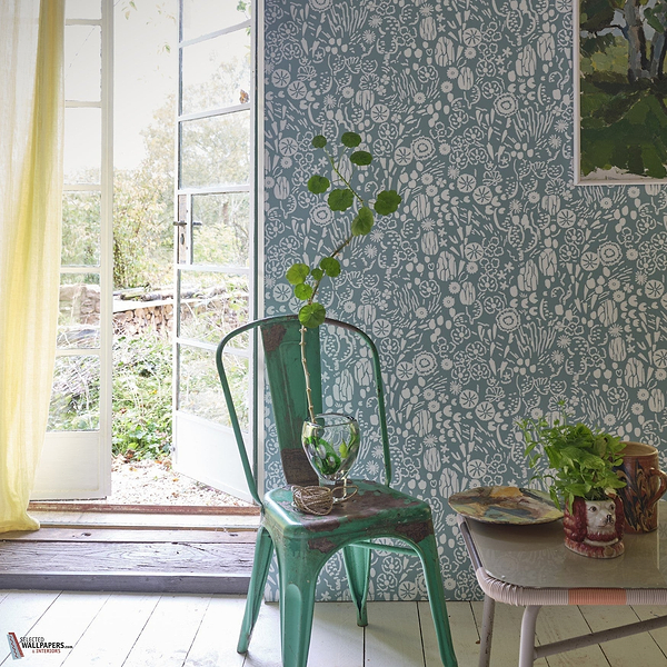 Atacama behang-Behang-Farrow & Ball-Selected Wallpapers &amp; Interiors