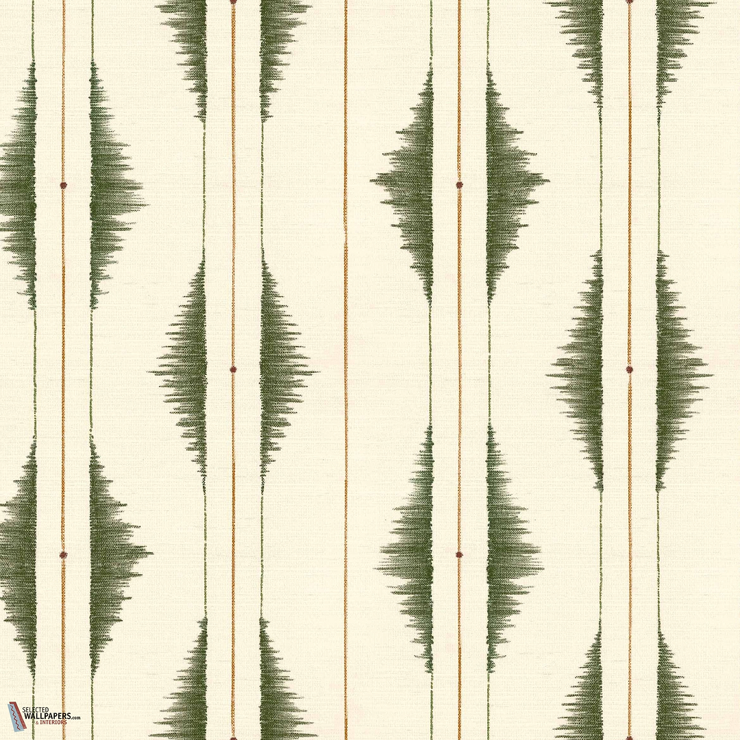 Azilal Embroidery behang-Coordonne-wallpaper-tapete-Leaves-Rol-Selected-Wallpapers-Interiors