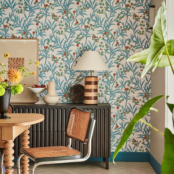 Bamboo Floral-Little Greene-wallpaper-behang-Tapete-wallpaper-Selected Wallpapers