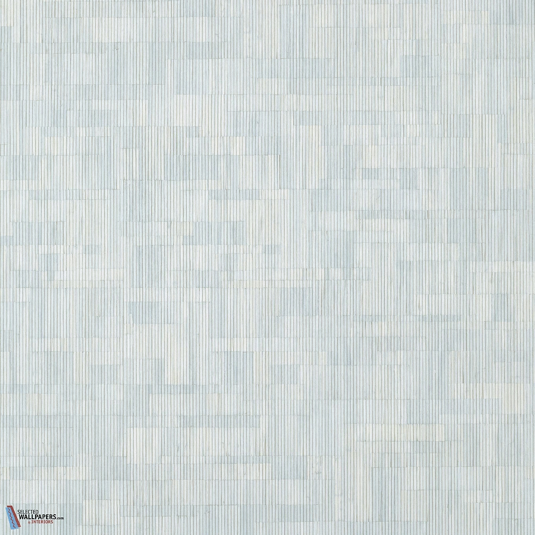Bamboo Mosaic-Thibaut-wallpaper-behang-Tapete-wallpaper-Soft Blue-Rol-Selected Wallpapers
