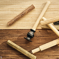 Bambou Tressé behang-CMO Paris-Selected Wallpapers-Interiors