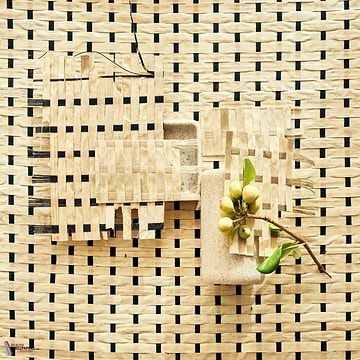 Buri Tressé behang-CMO Paris-Selected Wallpapers-Interiors
