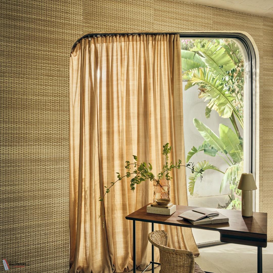 Buri Tressé behang-CMO Paris-Selected Wallpapers-Interiors