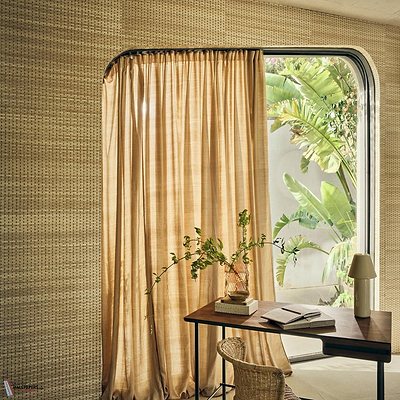 Buri Tressé behang-CMO Paris-Selected Wallpapers-Interiors