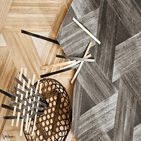 Cannage behang-CMO Paris-Selected Wallpapers-Interiors