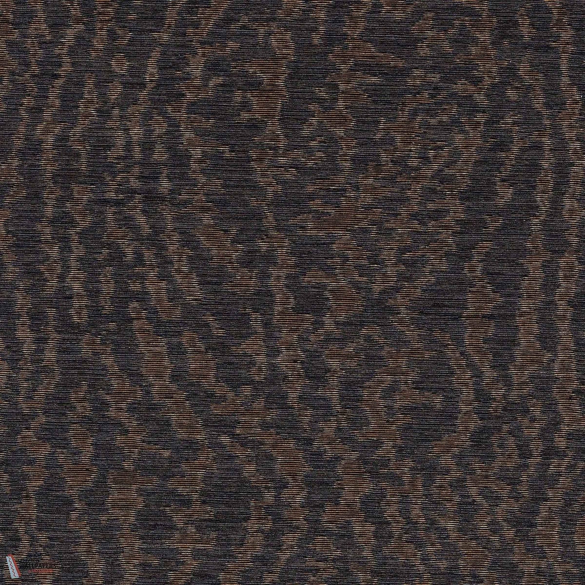 Canon behang-Casamance-Noir Wenge-Meter (M1)-Selected Wallpapers-Interiors