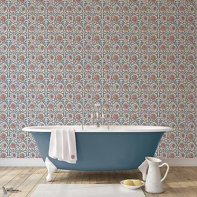 Cecily wallpaper-GP&J Baker-Selected Wallpapers-Interiors
