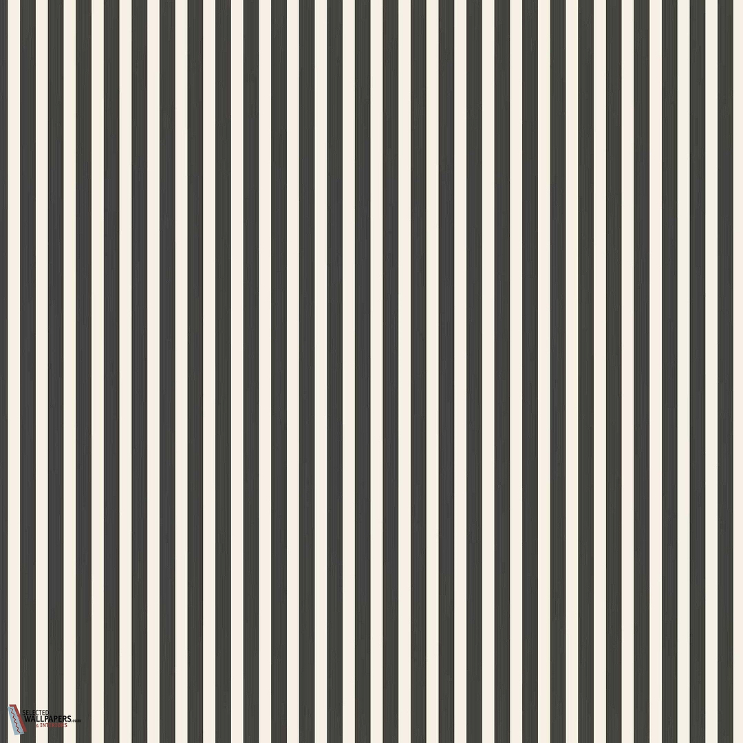 Closet Stripe-Behang-Tapete-Farrow & Ball-Off Black-Rol-ST351-Selected Wallpapers