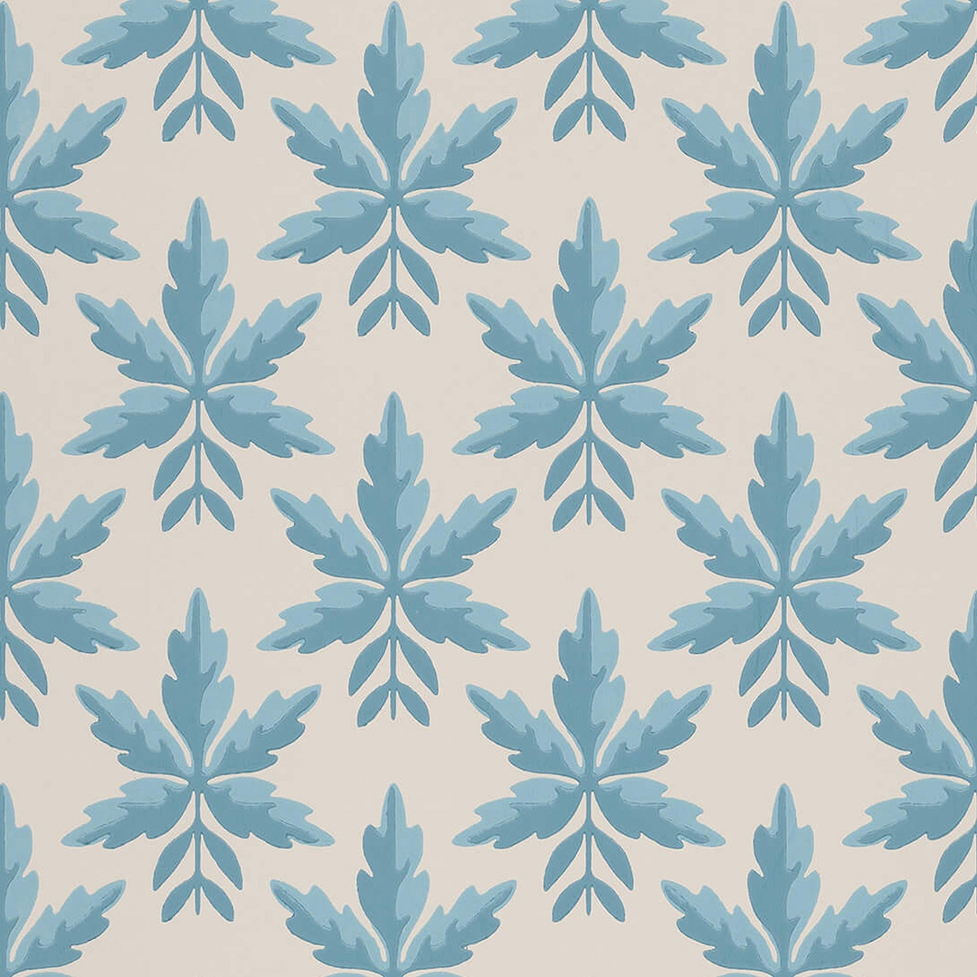 Clutterbuck-behang-Tapete-Little Greene-Puce-Rol-0245CLPUCEZ-Selected Wallpapers