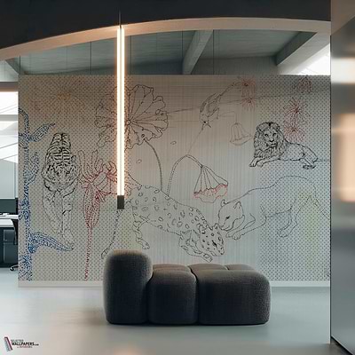 Dots wallpaper-Wall & Deco-Selected Wallpapers-Interiors