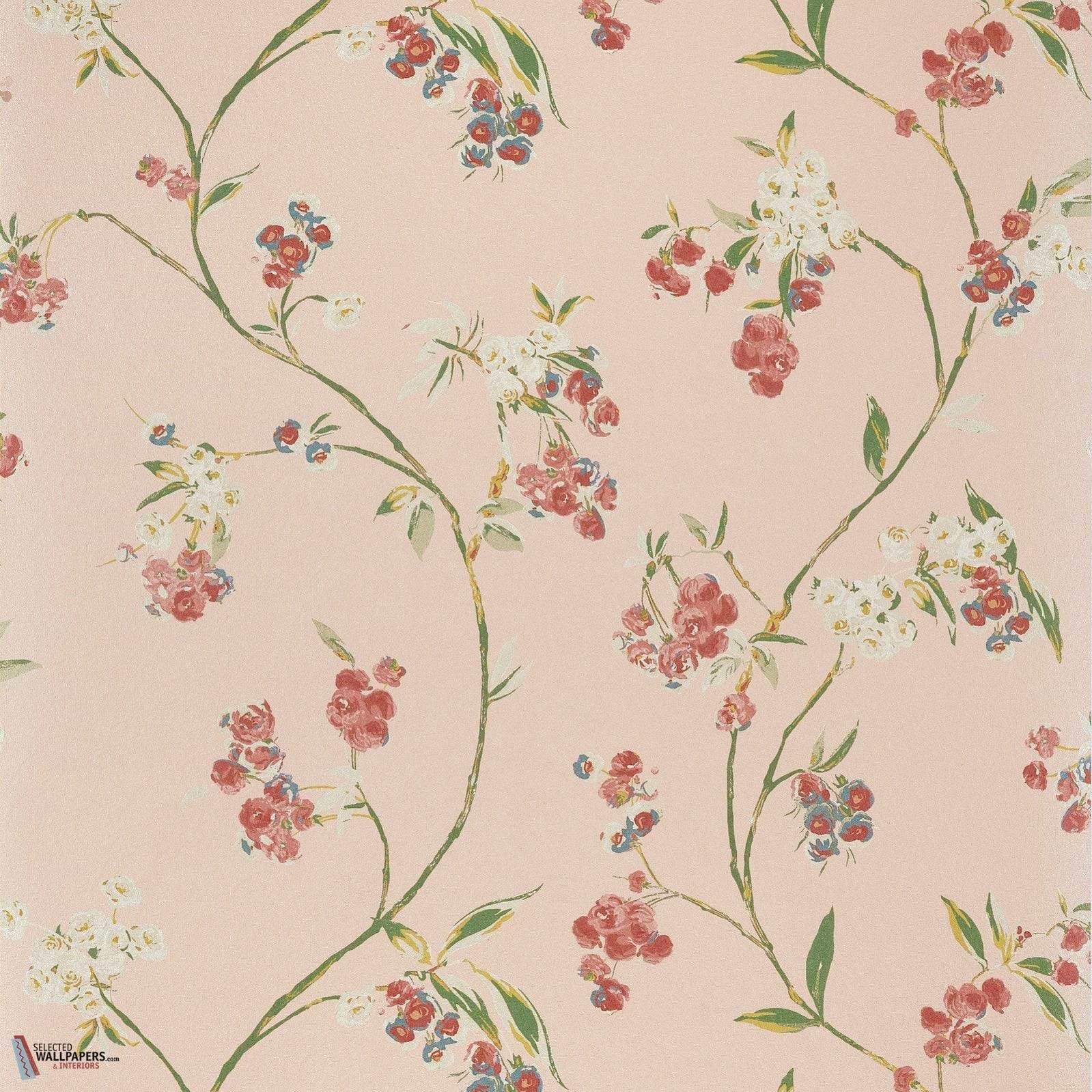Edo Bloom behang-Anna French-Blush on pearl-Rol-Selected Wallpapers-Interiors
