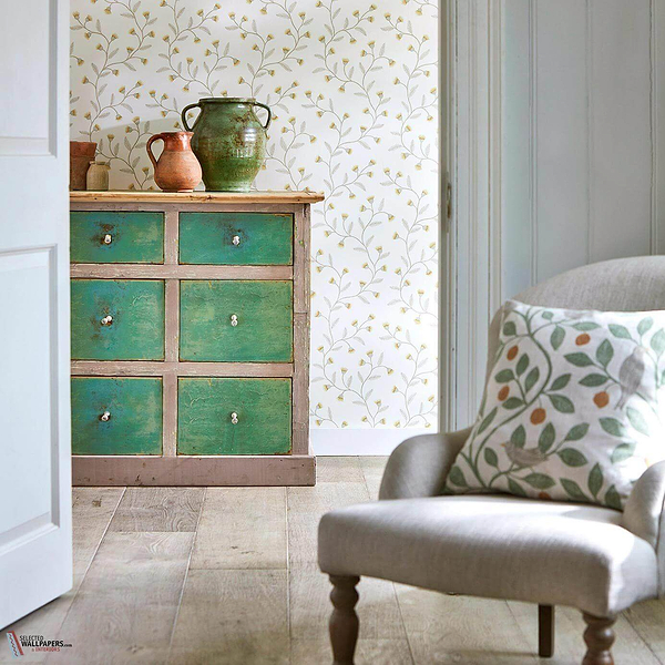 Everly behang-Sanderson-Selected Wallpapers-Interiors