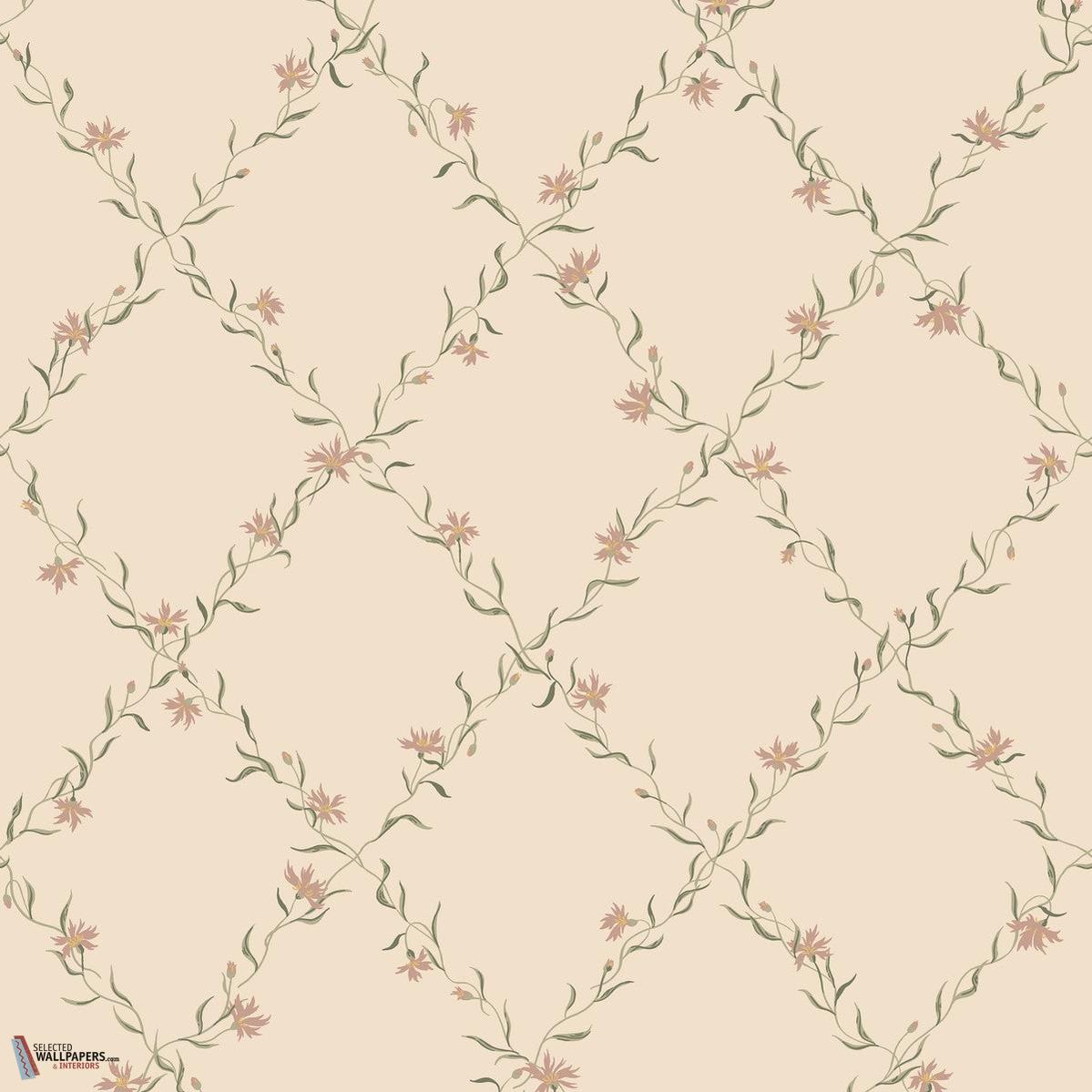 Ewa behang-Sandberg-Dusty pink-Rol-Selected Wallpapers-Interiors