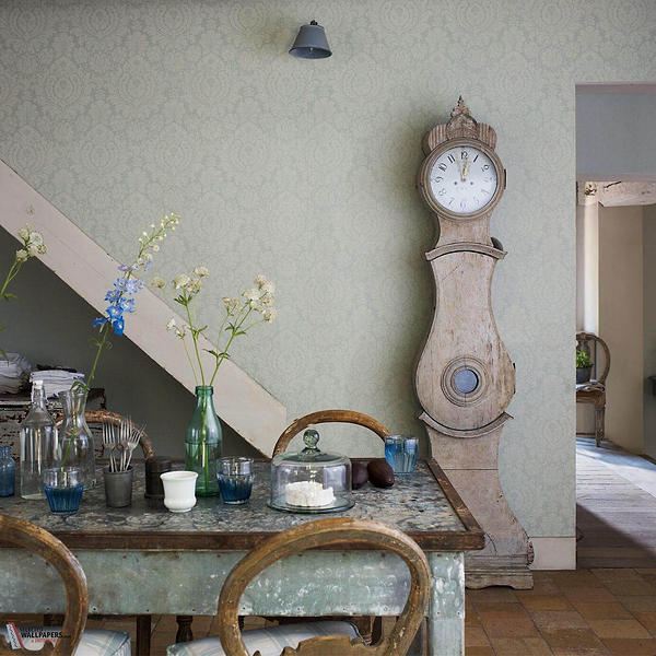 Fabienne behang-Sanderson-Selected Wallpapers-Interiors