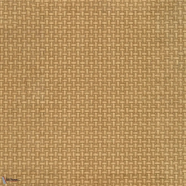 Fibrosa behang-Casamance-Ambre-Meter (M1)-Selected Wallpapers-Interiors