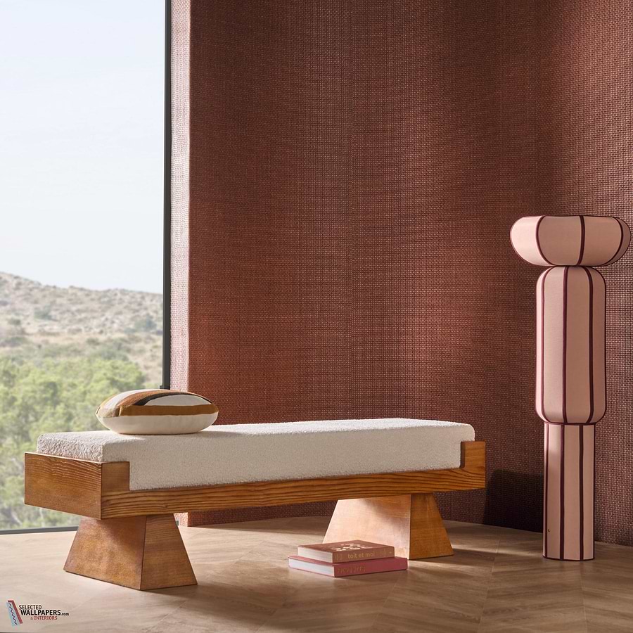 Fibrosa behang-Casamance-Selected Wallpapers-Interiors