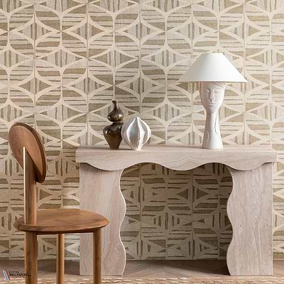 Filandra behang-Casamance-Selected Wallpapers-Interiors