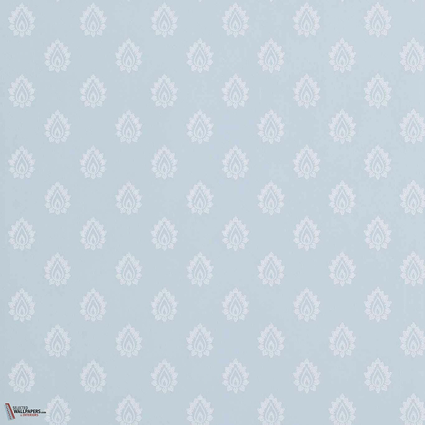 Florrie behang-Sanderson-Wedgwood-Rol-Selected Wallpapers-Interiors