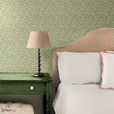 Flower Patch wallpaper-GP&J Baker-Selected Wallpapers-Interiors