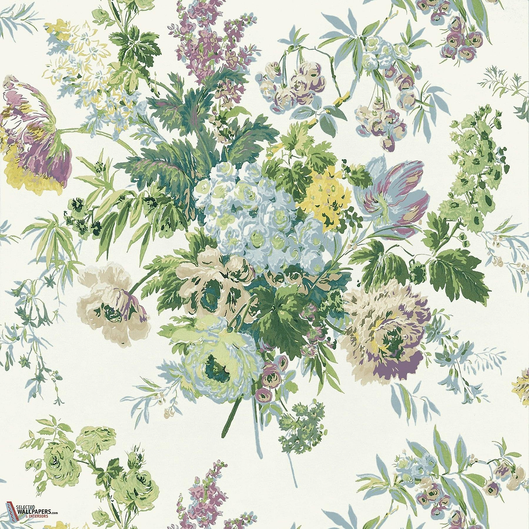 Garden Club behang-Anna French-Lavender-Rol-Selected Wallpapers-Interiors