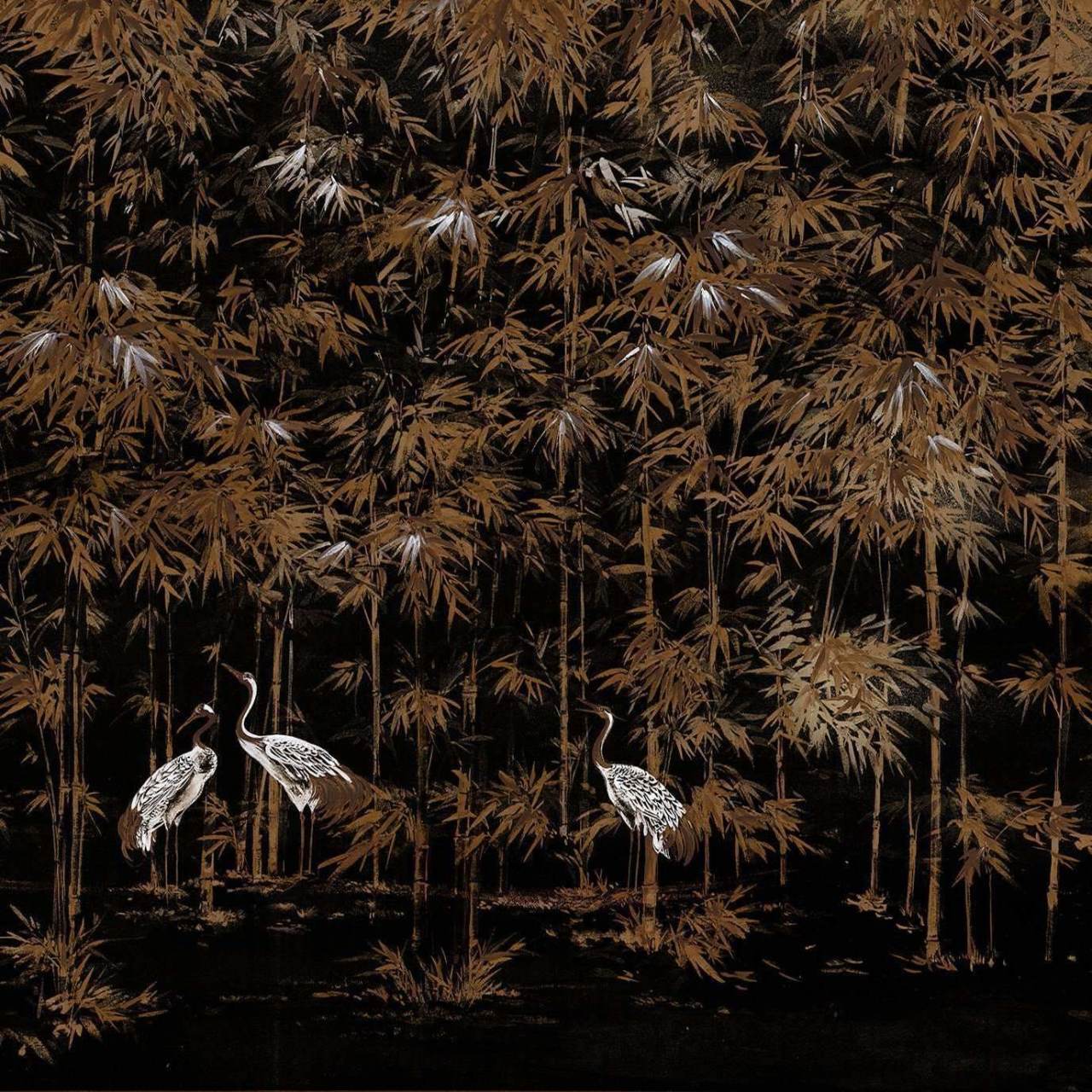 Garzas-Coordonne-behang-tapete-wallpaper-Coal-Non Woven-Selected-Wallpapers-Interiors