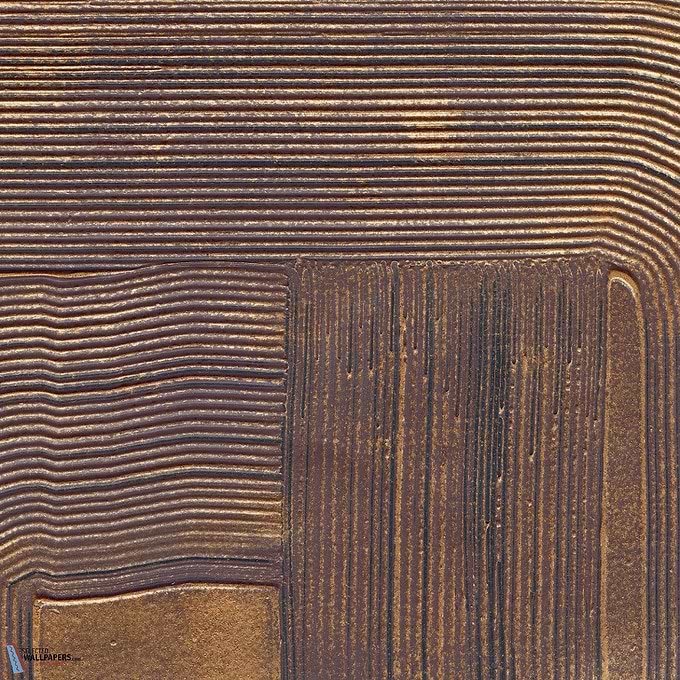 Gesso Peigne-CMO Paris-wallpaper-behang-Tapete-wallpaper-Bronze-Meter (M1)-Selected Wallpapers