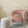Graffito wallpaper van Kelly Wearstler