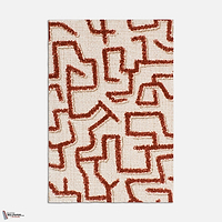 Grammelot stof-Dedar-Paprika-Meter (M1)-Selected Wallpapers-Interiors