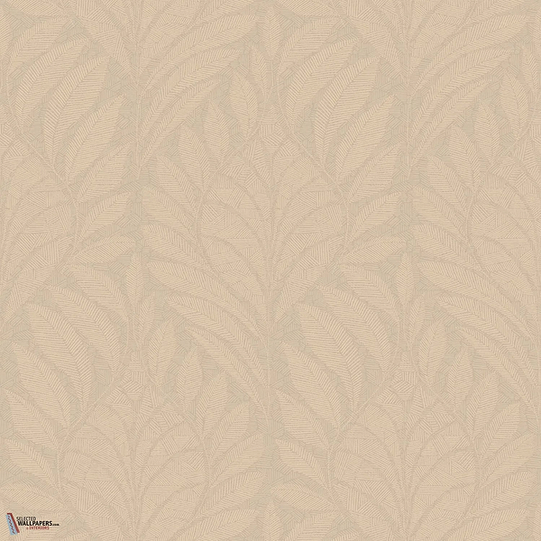 Gustav behang-Casamance-Marron Glace/Nacre-Rol-Selected Wallpapers-Interiors