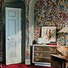 Hollyhocks wallpaper-House of Hackney-Selected-Wallpapers-Interiors