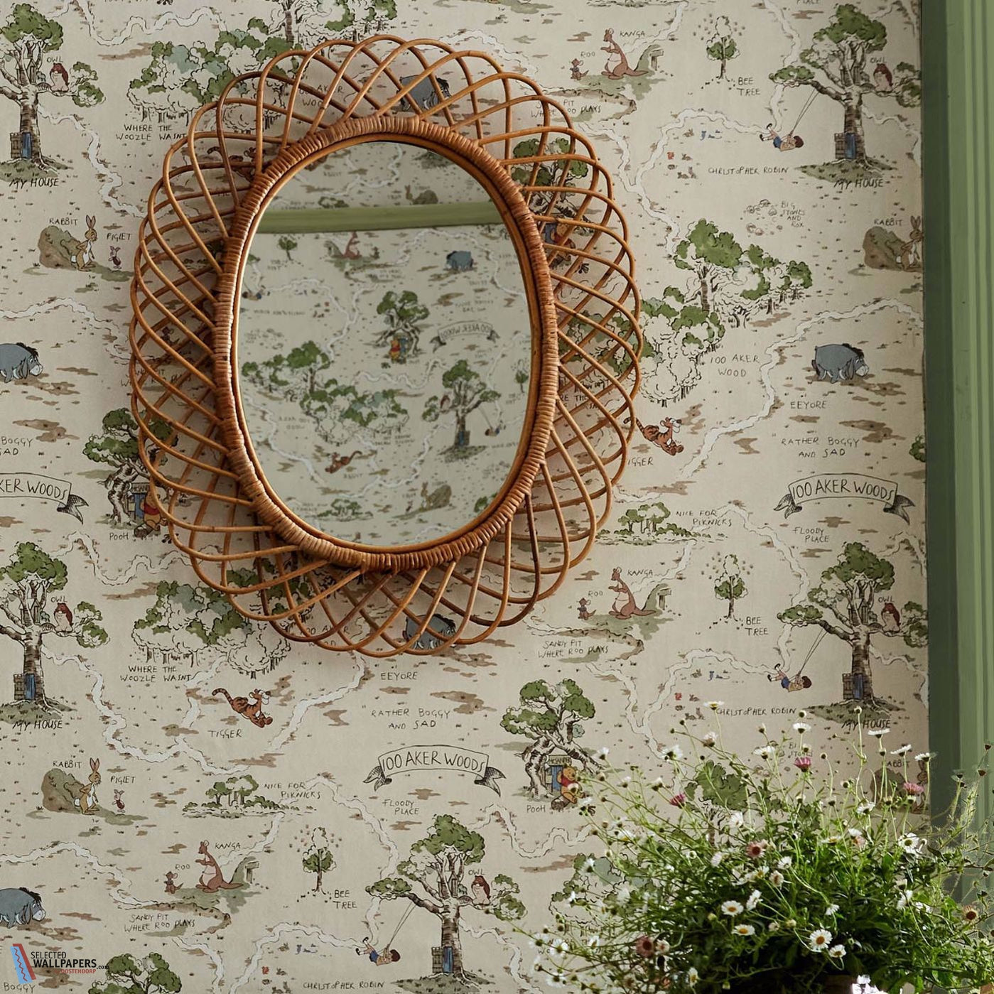 アート/エンタメ/ホビー ILLUMINANCE Hundred Acre Wood wallpaper Sanderson | wallpaper Hundred