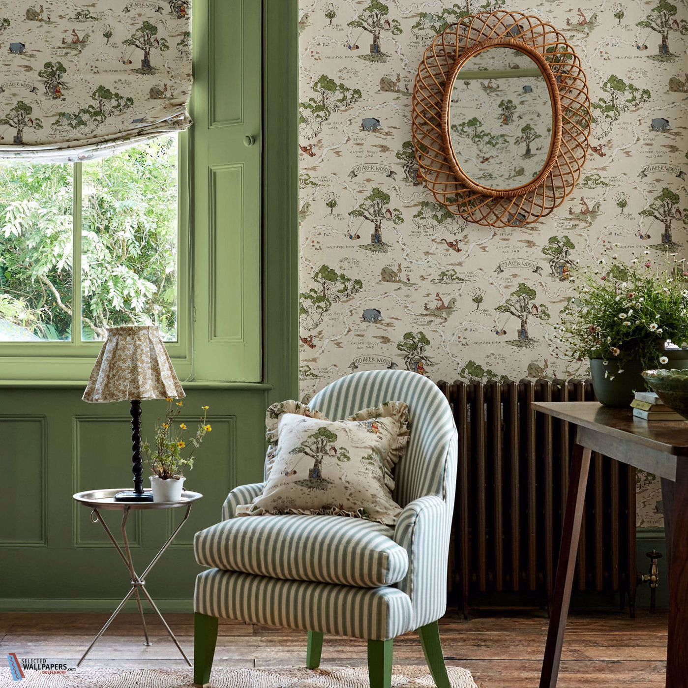 アート/エンタメ/ホビー ILLUMINANCE Hundred Acre Wood wallpaper Sanderson | wallpaper Hundred