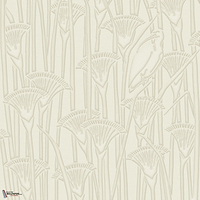 Ibis behang-Arte-Off-white-Paneel-Selected Wallpapers-Interiors