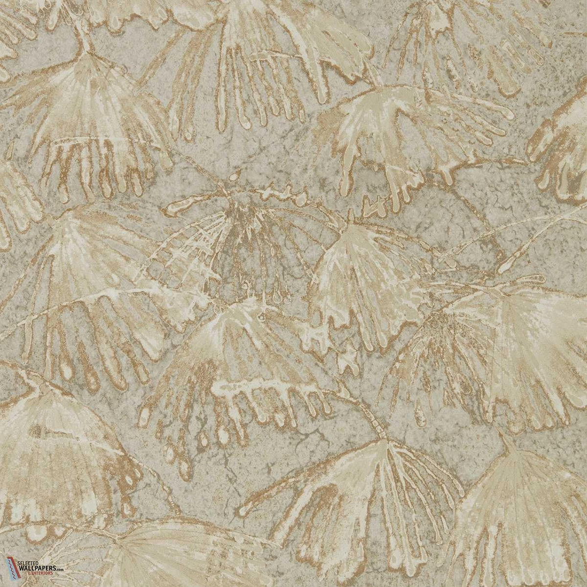 Iliad behang-Zoffany-Fossil-Rol-Selected Wallpapers-Interiors