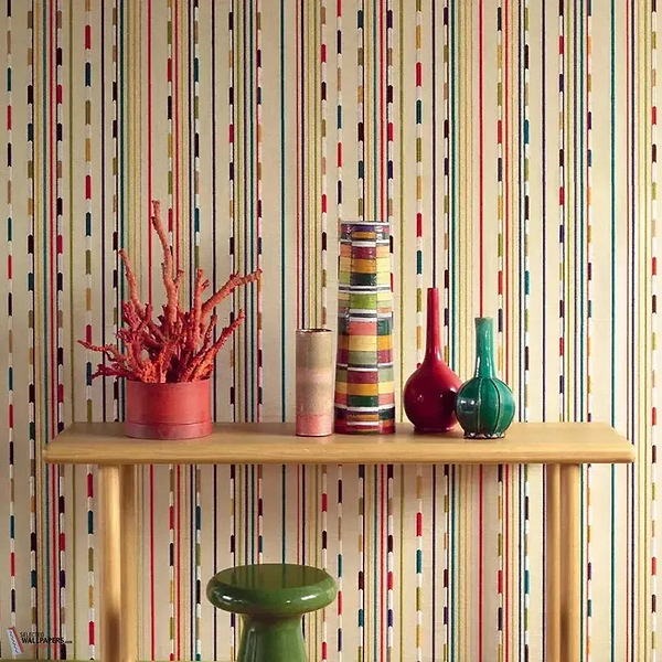 Kikori behang-Pierre Frey-Selected Wallpapers-Interiors