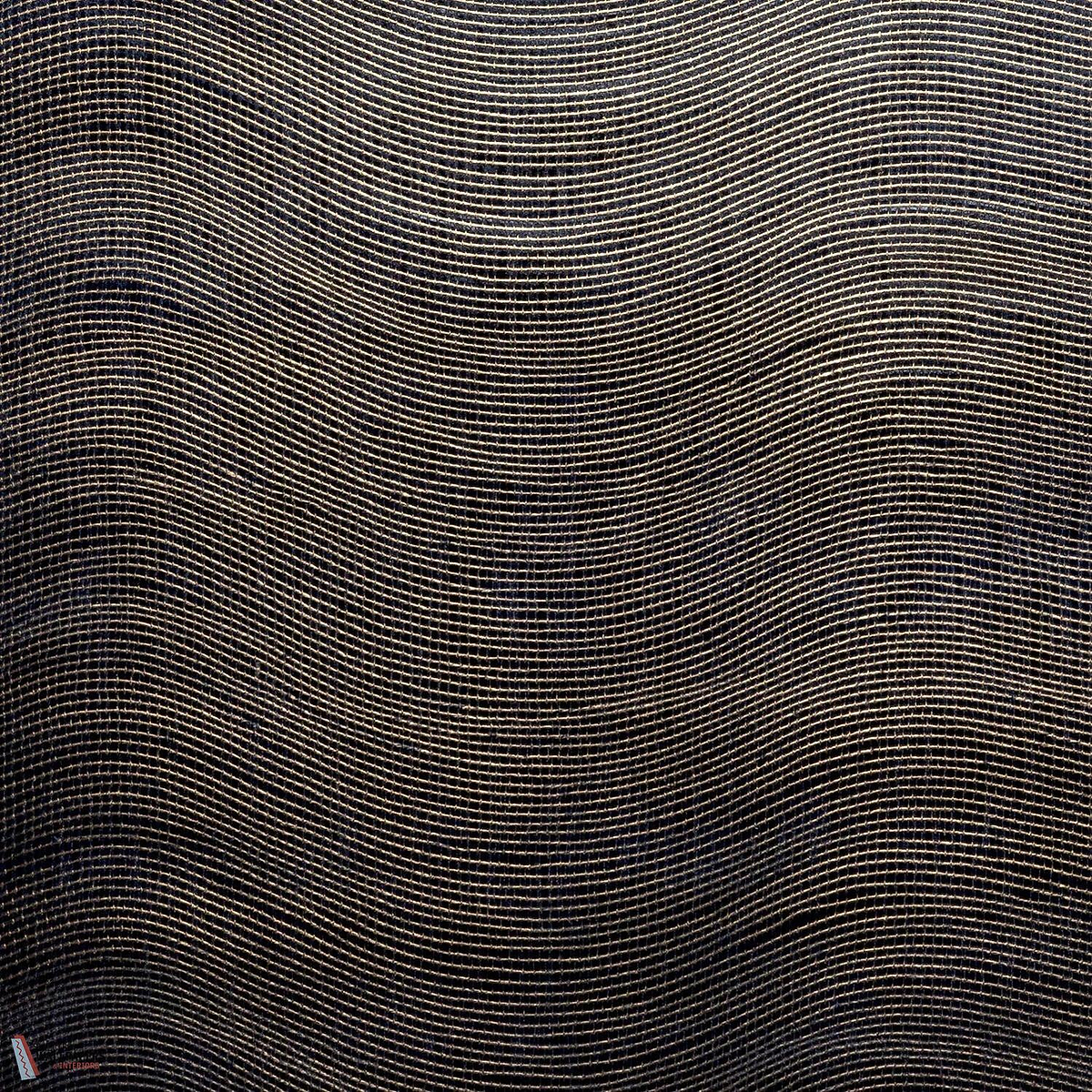 Kota behang-Casamance-Noir doré-Meter (M1)-Selected Wallpapers-Interiors