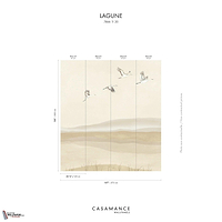 Lagune behang Casamance-Casamance-Selected Wallpapers-Interiors