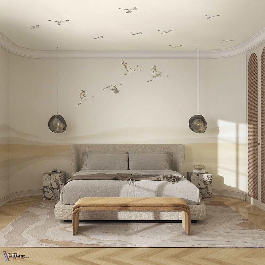 Lagune behang Casamance-Casamance-Selected Wallpapers-Interiors