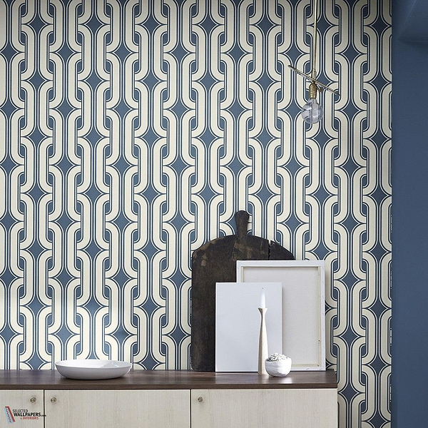 Lavaliers behang-Little Greene-Selected Wallpapers-Interiors