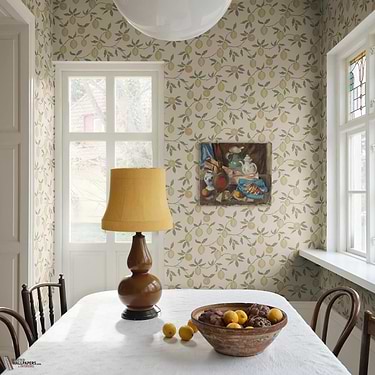 Limone wallpaper-Sandberg-Selected Wallpapers-Interiors