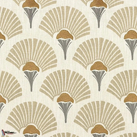 Linefolia stof-Casamance-Beige-Meter (M1)-Selected-Wallpapers-Interiors