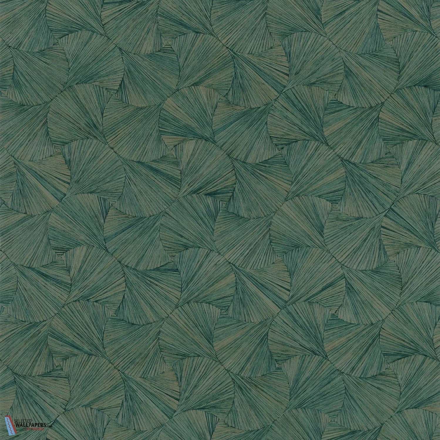 Lombok-Casamance-wallpaper-behang-Tapete-wallpaper-Emeraude-Rol-Selected Wallpapers