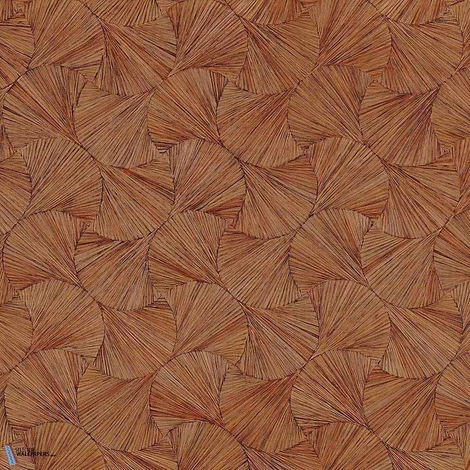Lombok-Casamance-wallpaper-behang-Tapete-wallpaper-Terre de Sienne-Rol-Selected Wallpapers