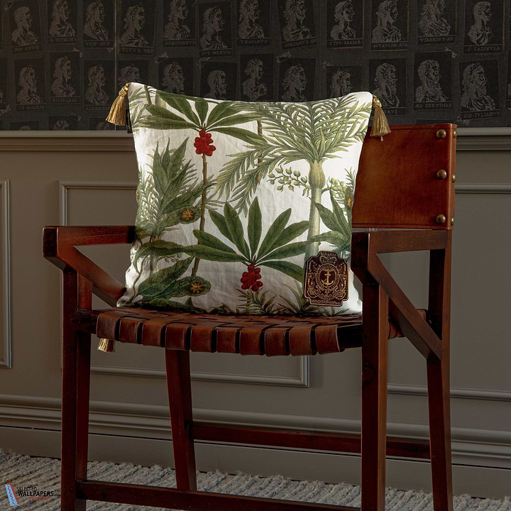 Madagascar Kussen-Kussen-Mind the Gap-Kissen-Cushion-Beige/Green-50 x 50 cm-Selected Interiors
