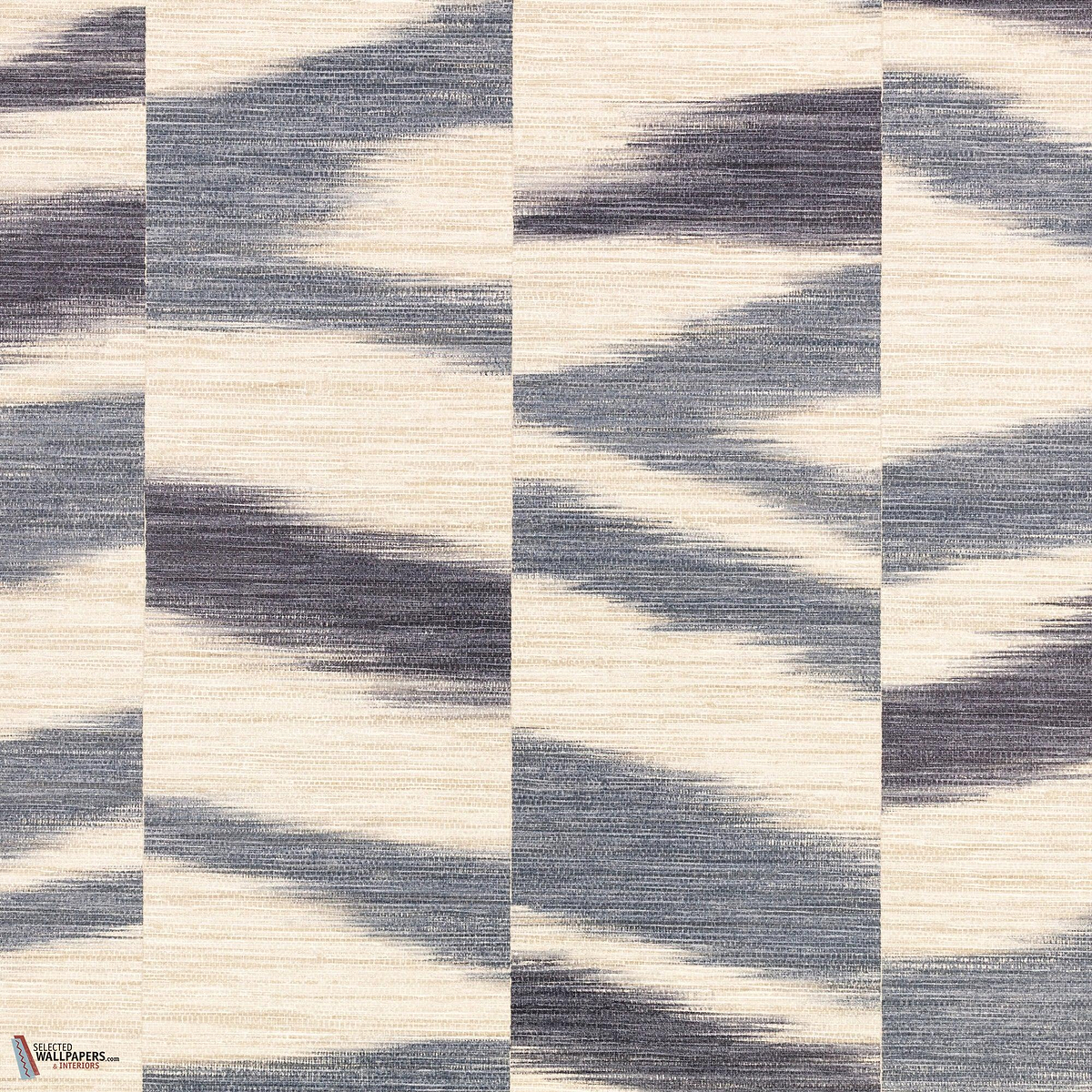 Manzu behang-Romo-Ink-Rol-Selected Wallpapers-Interiors