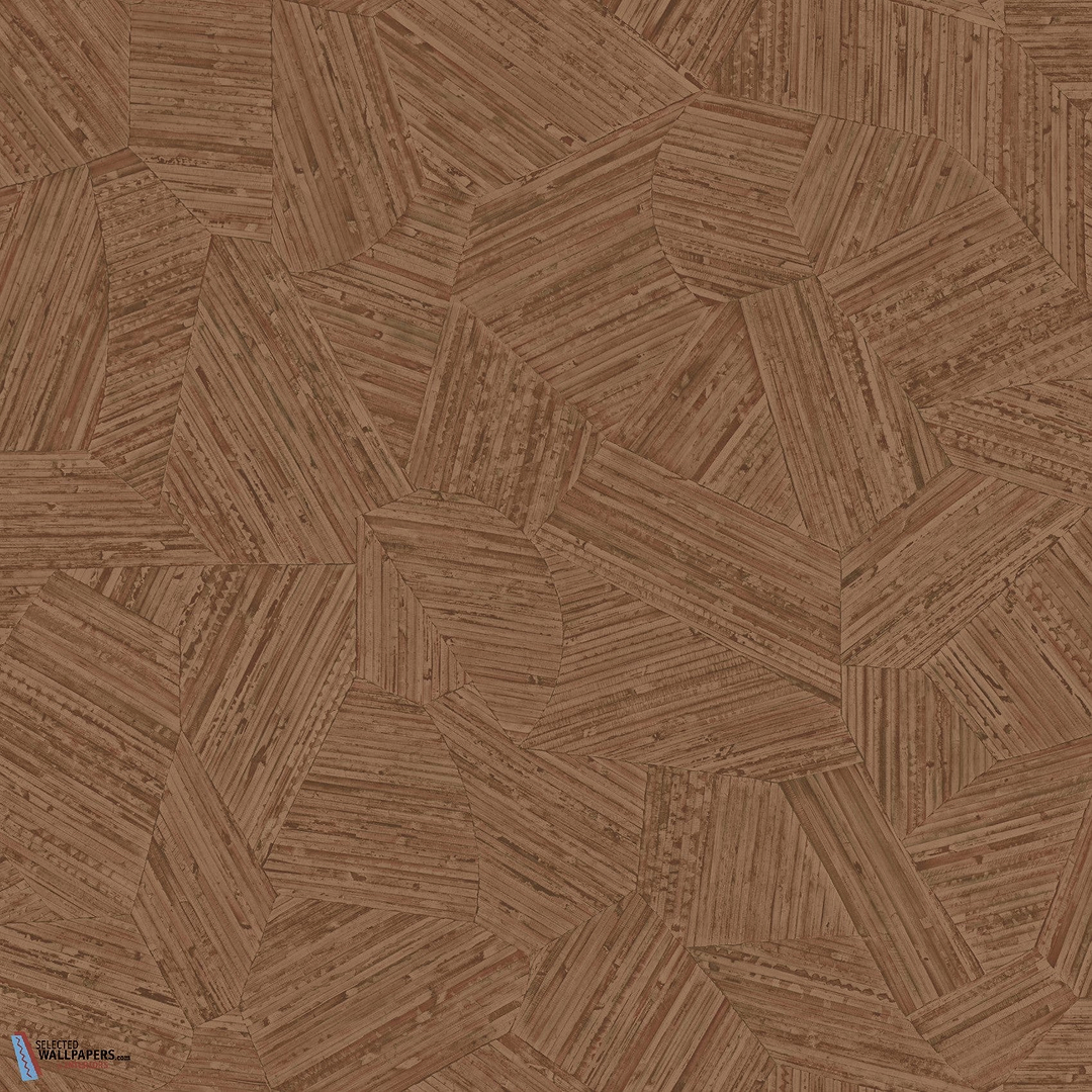 Mauna-Arte-wallpaper-behang-Tapete-wallpaper-Mahogany Red-Rol-Selected Wallpapers