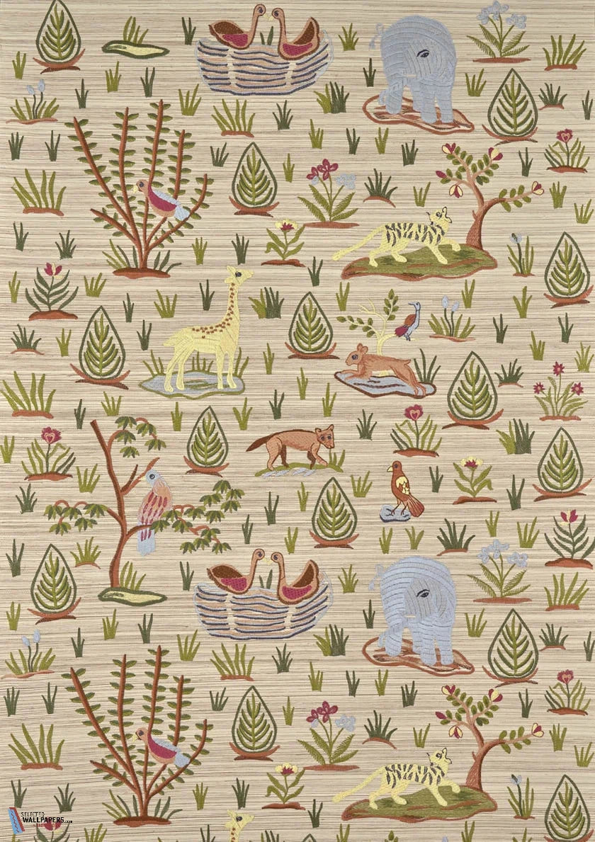 Maya-Pierre Frey-wallpaper-behang-Tapete-wallpaper-Tropica-Rol-Selected Wallpapers