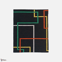 Métro Beaubourg stof-Dedar-Modulor-Meter (M1)-Selected Wallpapers-Interiors