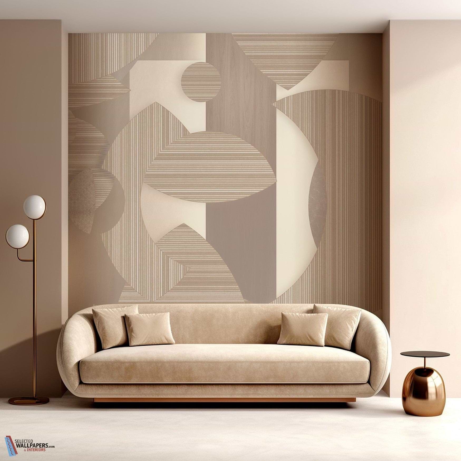 版画 mocha MEMORY Mirage-Mosaic-behang-Muance-