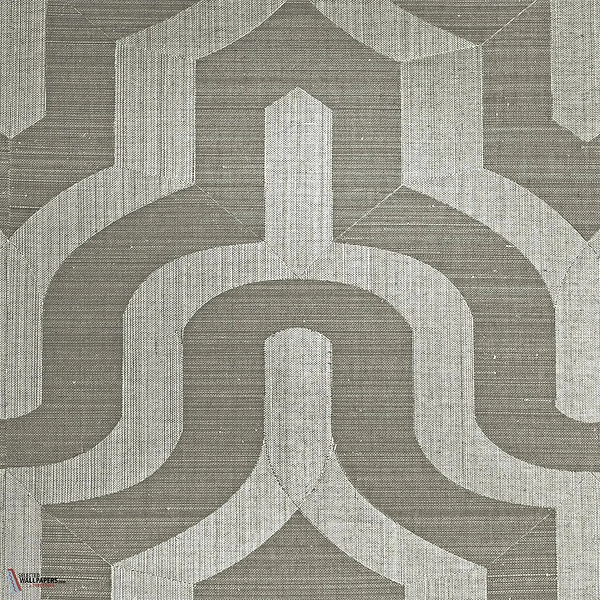 Mogador behang-Casamance-Argent-Meter (M1)-Selected Wallpapers-Interiors